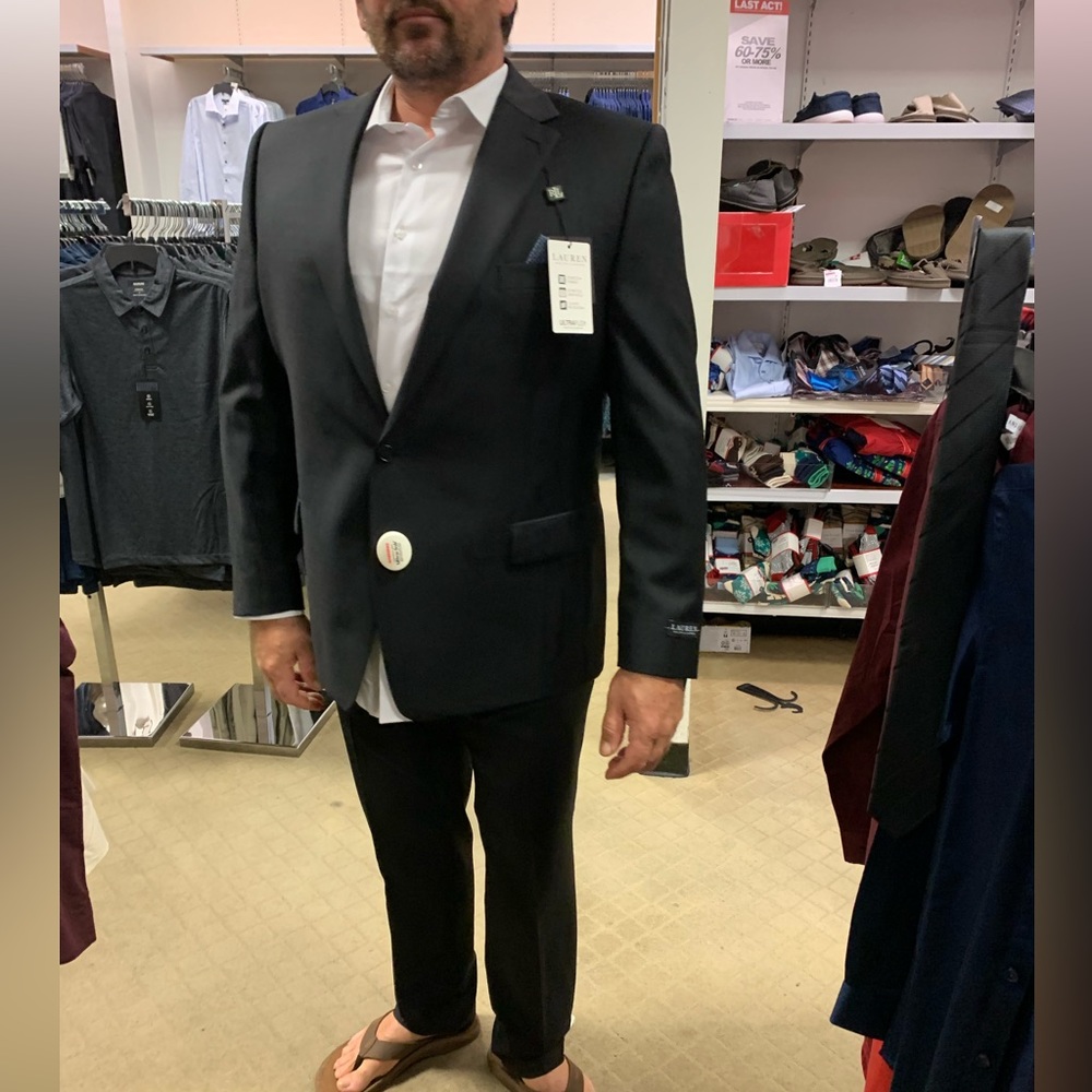 Ralph Lauren Black Suit